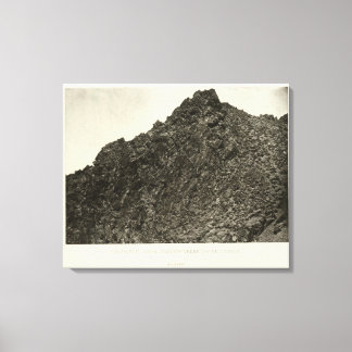 Lienzo Lava, Cañón de Creek Meadow, Nevada