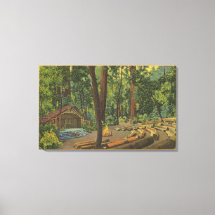 Lienzo Lavabo grande, del "opinión cuenco de fuego del