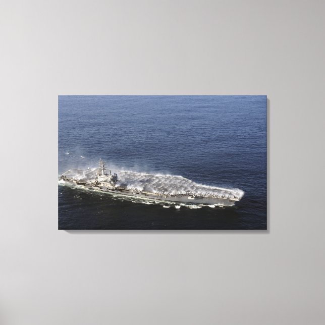 Lienzo Lavado de contramedidas con rociadores (Anverso)