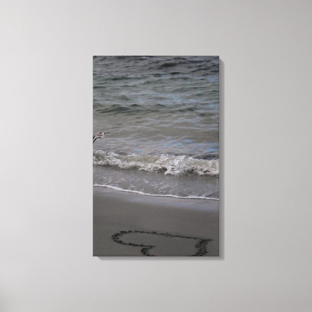 Lienzo Lavandera en amor (Anverso)