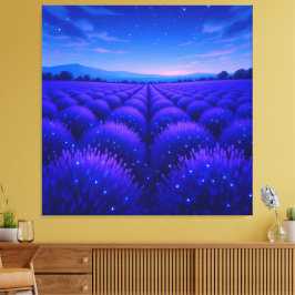 Lienzo   „Lavendelträume – Ruhe in Violett“  