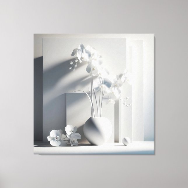 Lienzo Layered Orchid Still Life (Anverso)