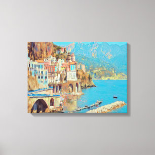 Lienzo ldp ATRANI.- Costa Amalfi -