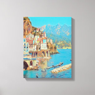 Lienzo ldp ATRANI.- Costa Amalfitana -
