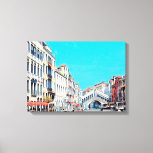 Lienzo ldp VENICE - Gran Canal - Playa Rialto -