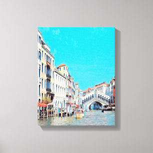 Lienzo ldp VENICE - Gran Canal - Playa Rialto -