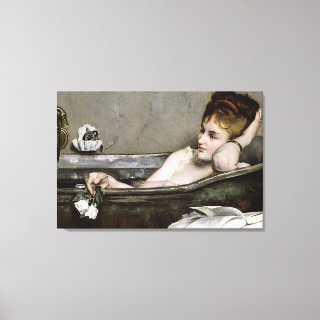 Lienzo Le Bain (Anverso)