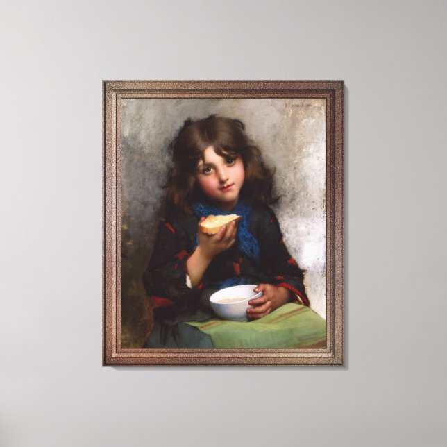 Lienzo Le Casse-Croûte de Léon-Jean-Basile Perrault (Anverso)