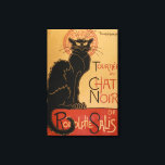 Lienzo Le Chat Noir Original<br><div class="desc">Le Chat Noir, poster de Cabaret, es uno de los anuncios artísticos más icónicos de todos los tiempos, el francés para "El gato negro", un local de entretenimiento del siglo XIX, en el bohemio distrito de Montmartre en París. Abrió sus puertas el 18 de noviembre de 1881 en el número...</div>