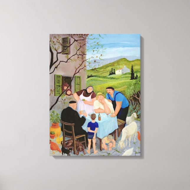 Lienzo Le Dimanche (Anverso)