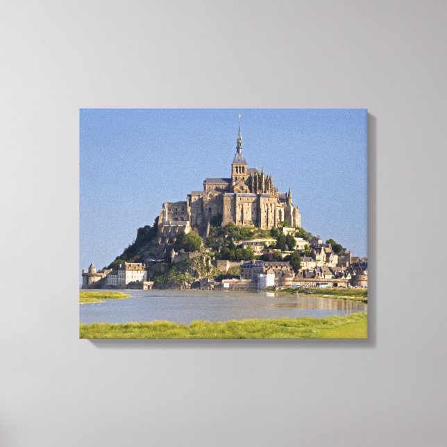 Lienzo Le Mont Saint Michel en la región de (Anverso)