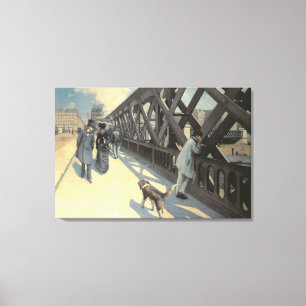 Lienzo Le Pont de L'Europe, 1876