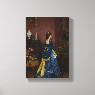 Lienzo Le Robe Bleu en agosto Toulmouche