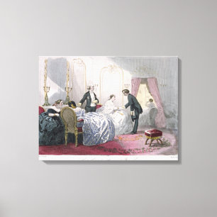 Lienzo Le Salon de loge a l'Opera