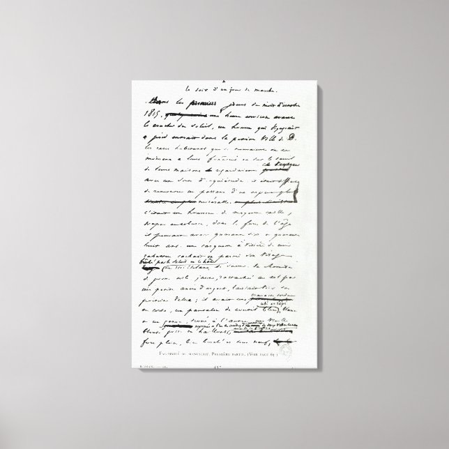 Lienzo Le Soir d'un Jour de Marche (Anverso)