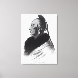 Lienzo Le Soldat du Chene, jefe de Osage