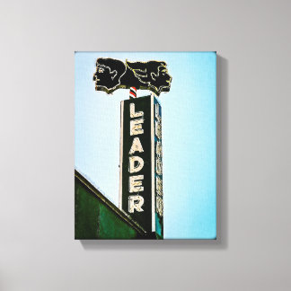 Lienzo Leader Vintage Los Angeles Neon