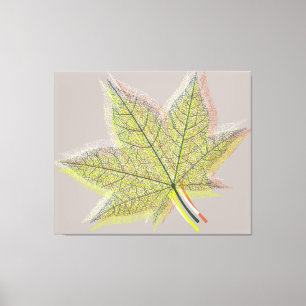 Lienzo Leaf de primavera