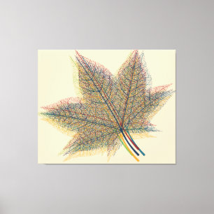 Lienzo Leaf de verano