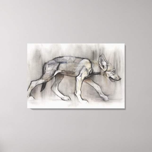 Lienzo Lean Pup (Anverso)