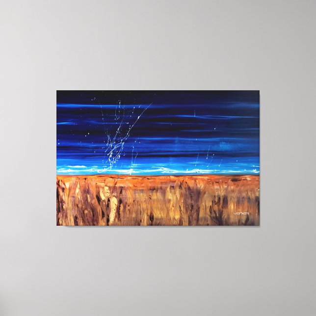 Lienzo Leanne Venier HEALING COLORS Museo Giclee de calid (Anverso)