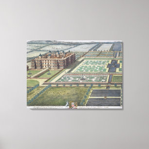 Lienzo Leato largo grabado por Johannes Kip (c.1652-1722)