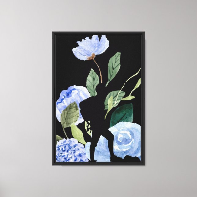 Lienzo Lecciones de flores (Anverso)