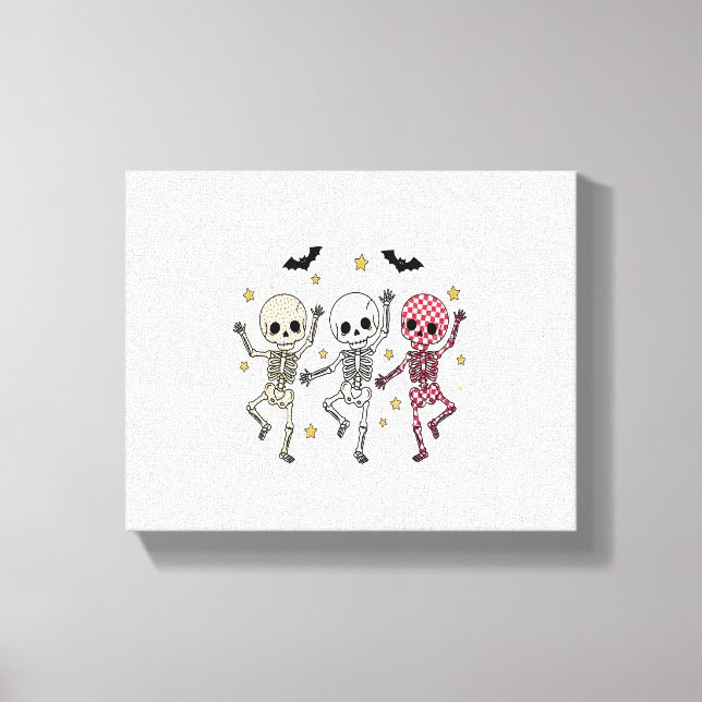 Lienzo Lechuza de muñeca de Halloween (Anverso)