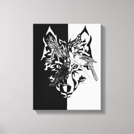 Lienzo Lectores de animales 11x14"