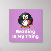 Leer es mi cosa, la lectura divertida del pingüino