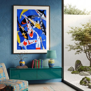 Lienzo Legado de la pintura japonesa de koi de Alfred Fox