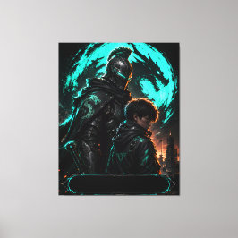 Lienzo Legado del Padre Cyber Dragon