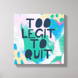 Lienzo Legit brillante de la inspiración III el   tambi