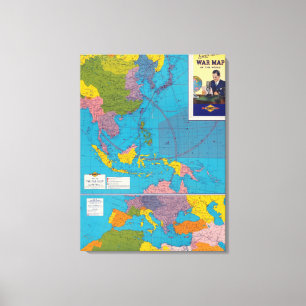 Lienzo Lejano Oriente, zona mediterránea