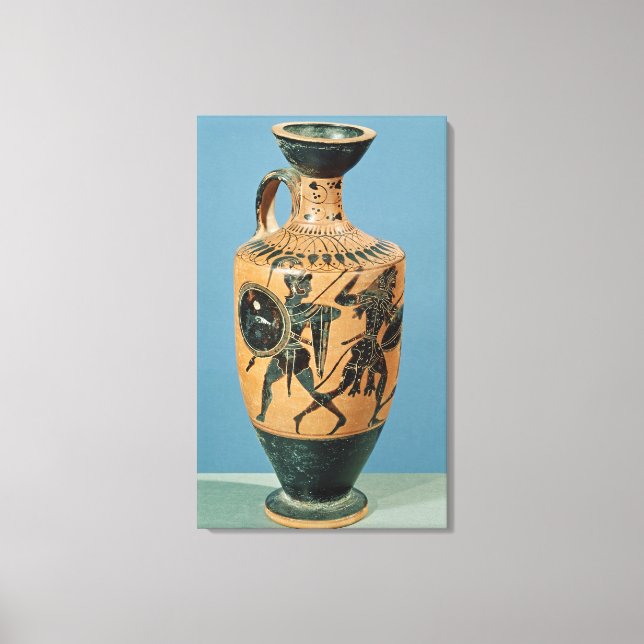 Lienzo Lekythos de estilo ático (Anverso)