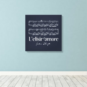 Lienzo L'elisir d'amore 2
