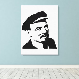 Lienzo Lenin, URSS, CCCP, Unión Soviética, Comunismo