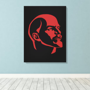 Lienzo Lenin, URSS, CCCP, Unión Soviética, Comunismo