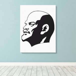 Lienzo Lenin, URSS, CCCP, Unión Soviética, Comunismo