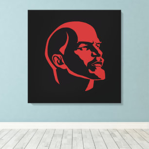 Lienzo Lenin, URSS, CCCP, Unión Soviética, Comunismo