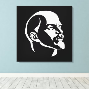 Lienzo Lenin, URSS, CCCP, Unión Soviética, Comunismo