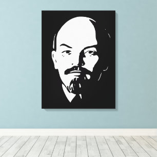 Lienzo Lenin, URSS, CCCP, Unión Soviética, Comunismo