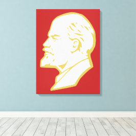Lienzo Lenin, USSR, CCCP, Soviet Union, Communism
