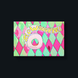 Lienzo Lenta tu Rollo, Pop Art Bathroom Wall Art<br><div class="desc">¡Ahorra dinero en Trinidad y Tobago! ¡Lenta tu rollo! Diseño original de las expresiones maníacas.</div>