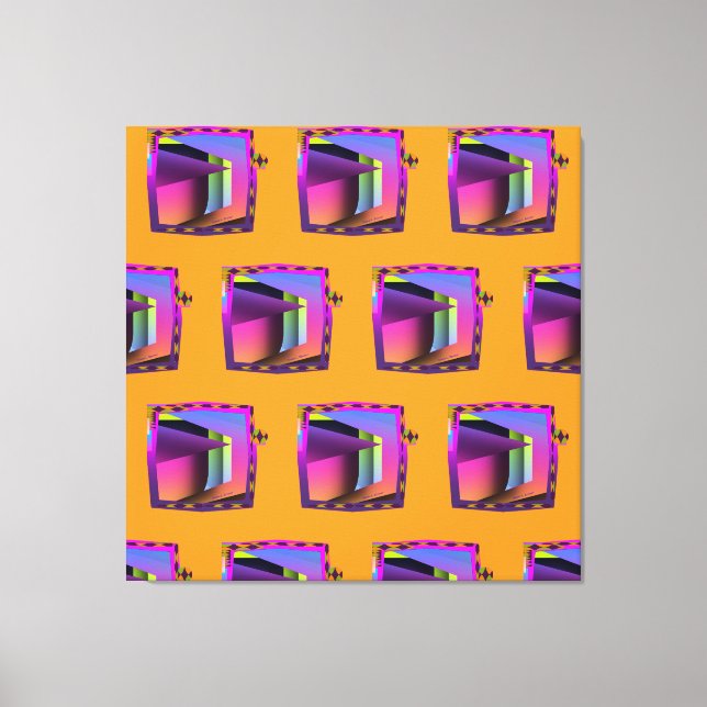 Lienzo Lentes Reflejados (Anverso)