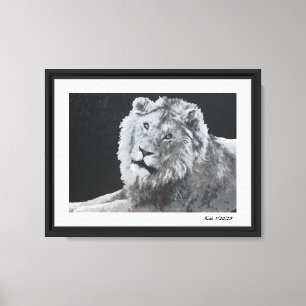 Lienzo Leo, León Africano, Animal