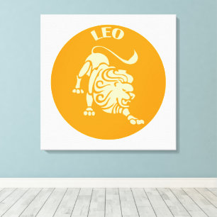 Lienzo Leo, Signo Zodiacal, Horóscopo, Astrología