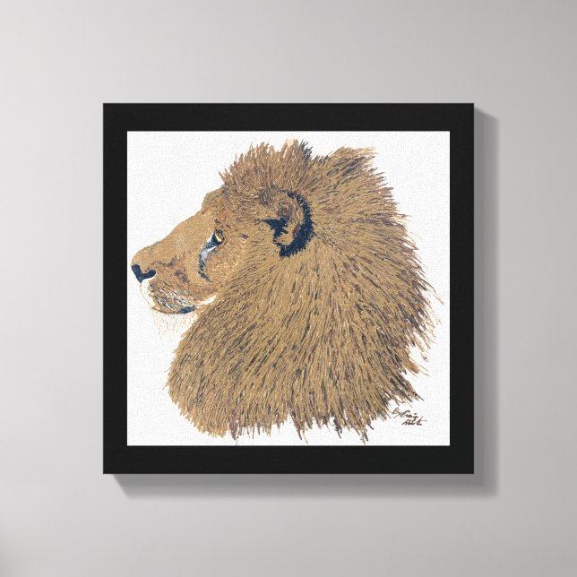 Lienzo leo the lion (Anverso)