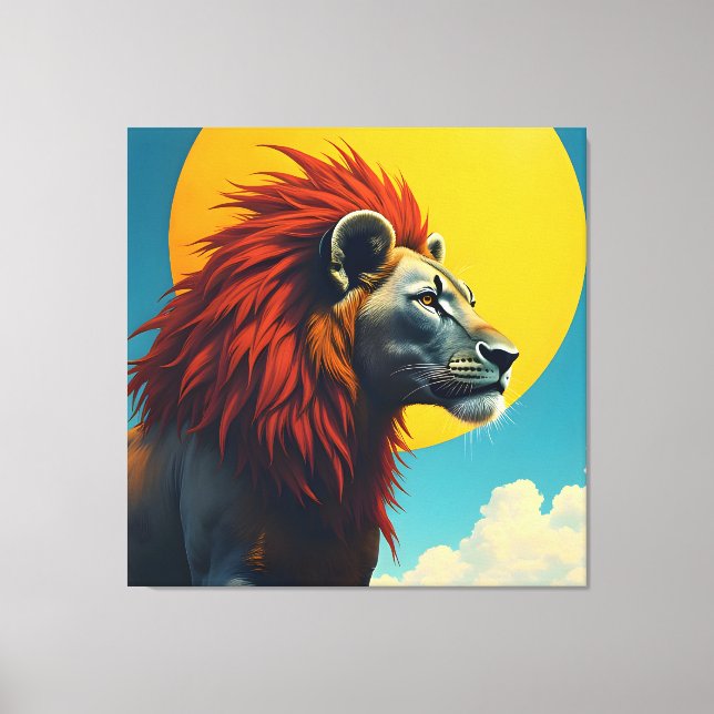 Lienzo León1 (Anverso)