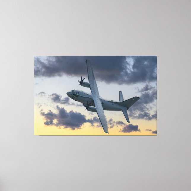 Lienzo Leonardo C-27J Spartan (Anverso)